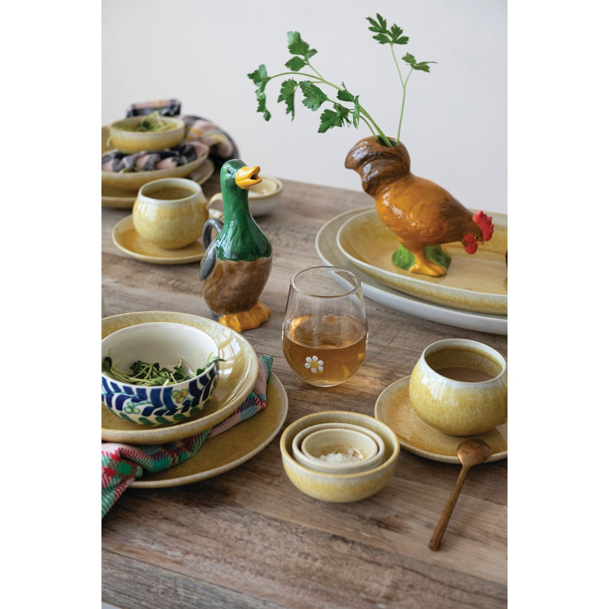 Duck Shaped Decorative Pitcher